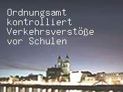 Ordnungsamt kontrolliert Verkehrsverstöße vor Schulen