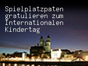 Spielplatzpaten gratulieren zum Internationalen Kindertag